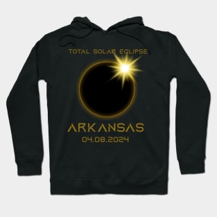 Total-Solar-Eclipse-2024-Arkansas Hoodie